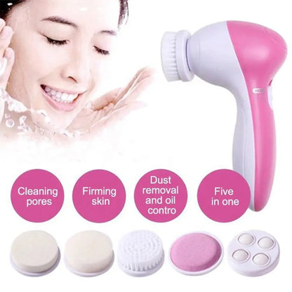 5-in-1 Facial Cleansing Brush