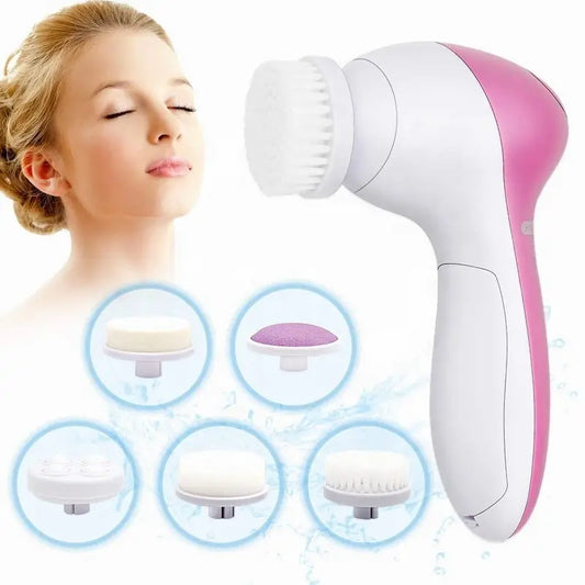 5-in-1 Facial Cleansing Brush