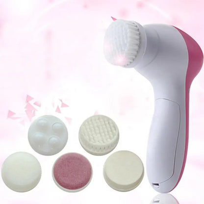 5-in-1 Facial Cleansing Brush